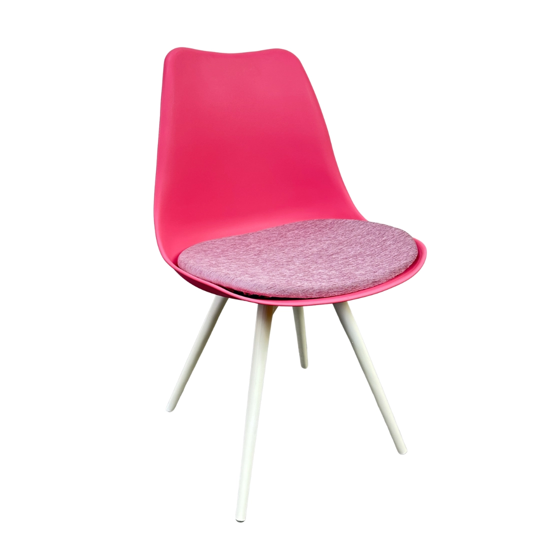 Solfa Signature Tulip Chair Pink Color